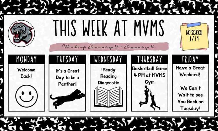 this week at MVMS 