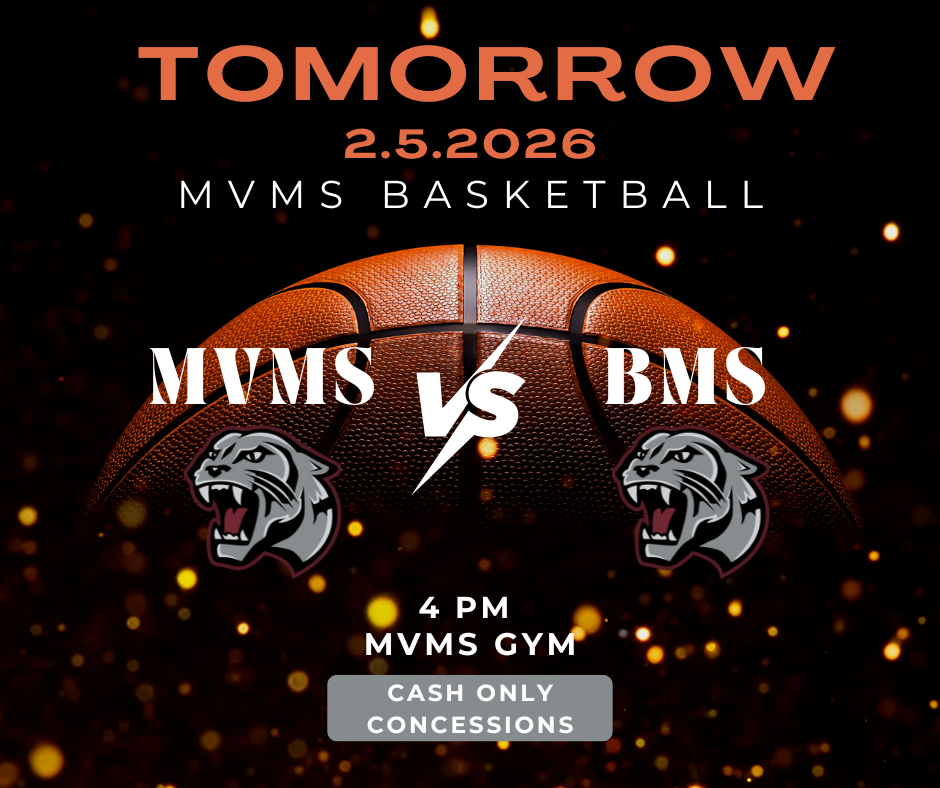 tomorrow basketball game at mvms