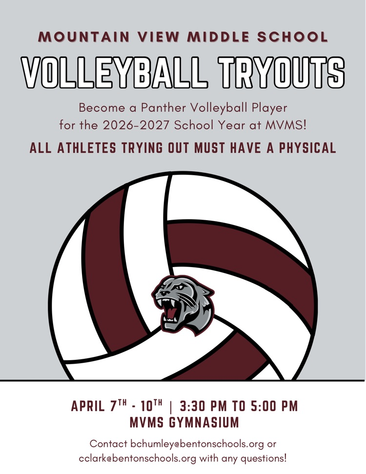 MVMS volleyball tryouts