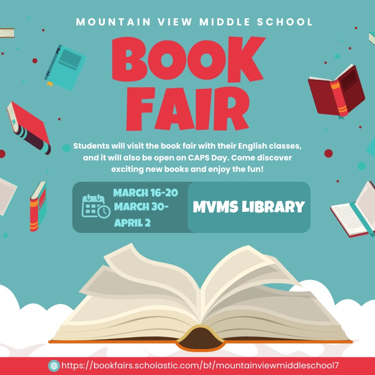 MVMS book fair 