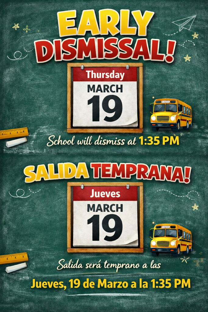 Early Dismissal 1:35