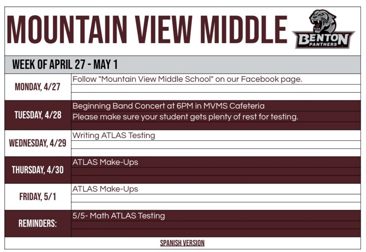 MVMS weekly prowl
