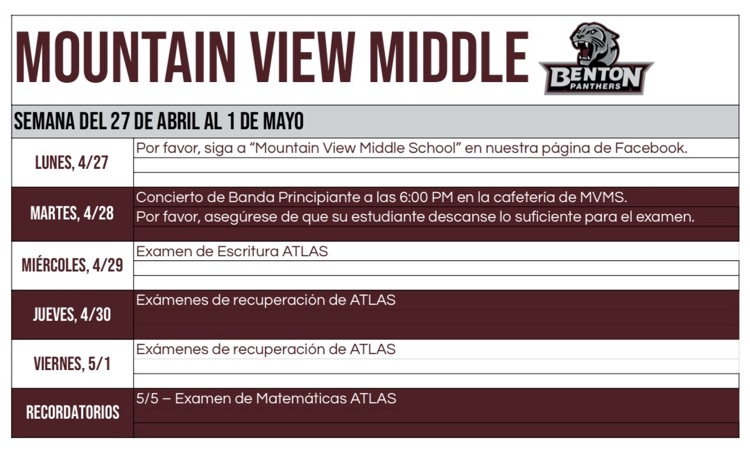 MVMS weekly prowl