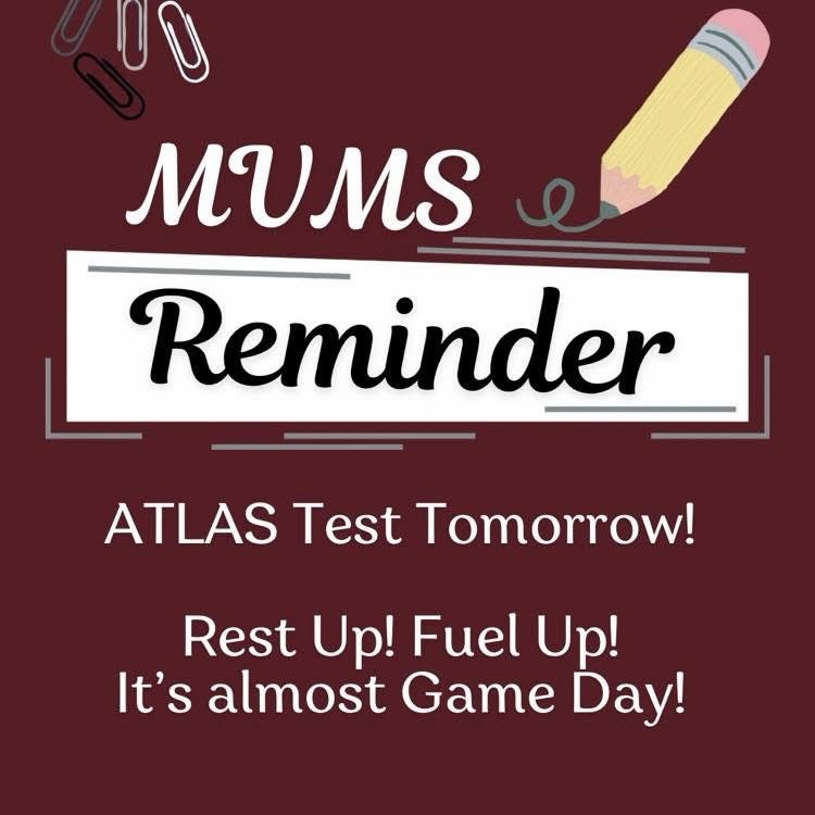 atlas test tomorrow 