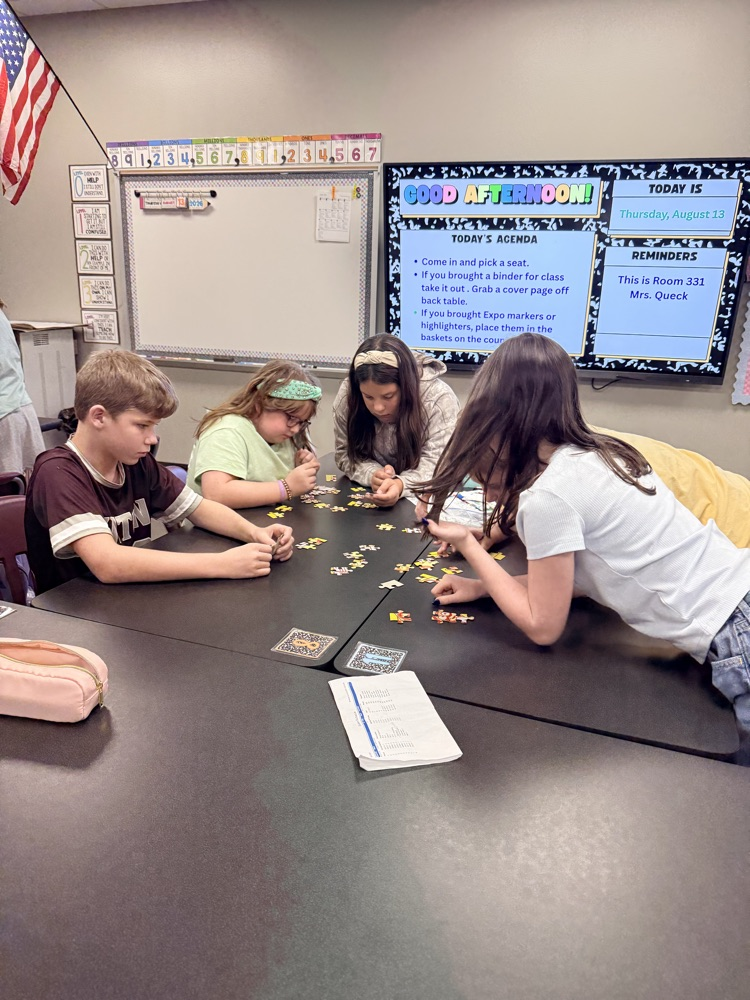MVMS students