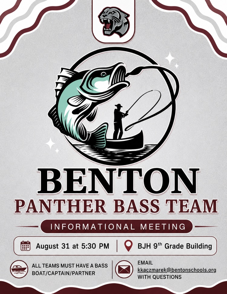 Benton panther bass team