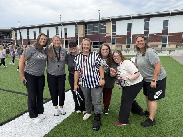 Teachers love a good pep rally!
