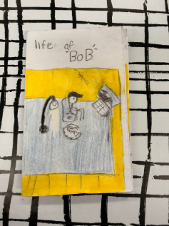 Some student examples from Ms. Moore's art class