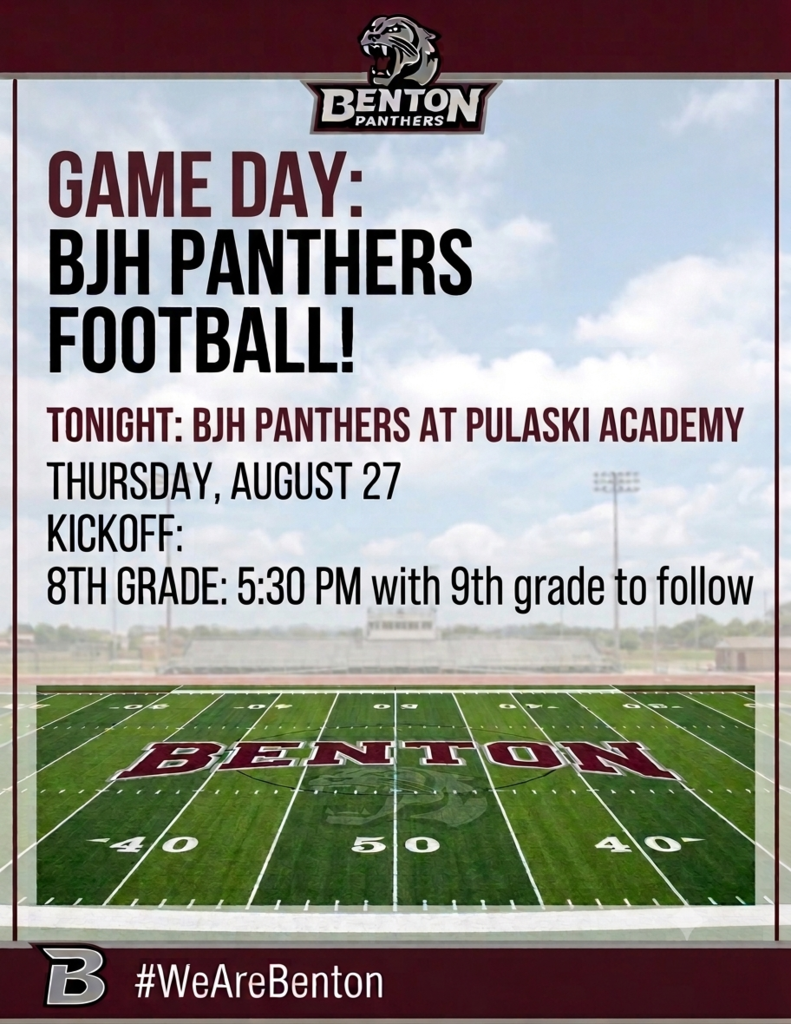 Game Day: BJH Panthers Football