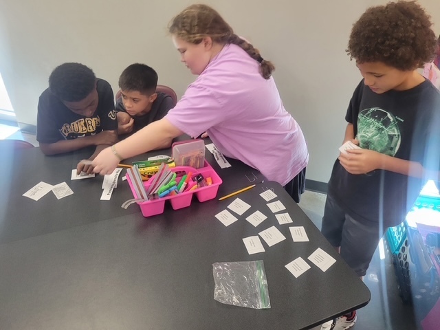 Students Working