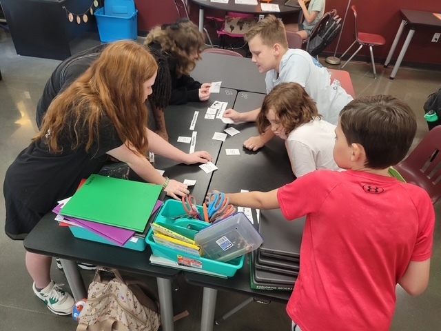 Students Working