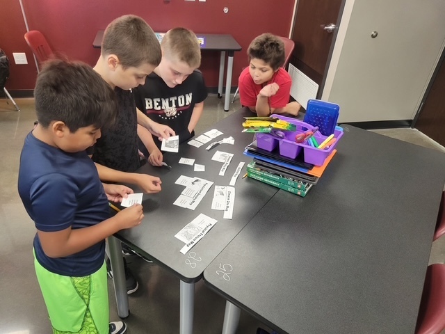 Students Working