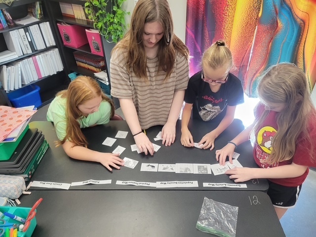 Students Working