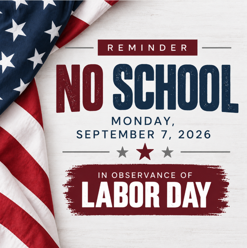 No school on Labor Day