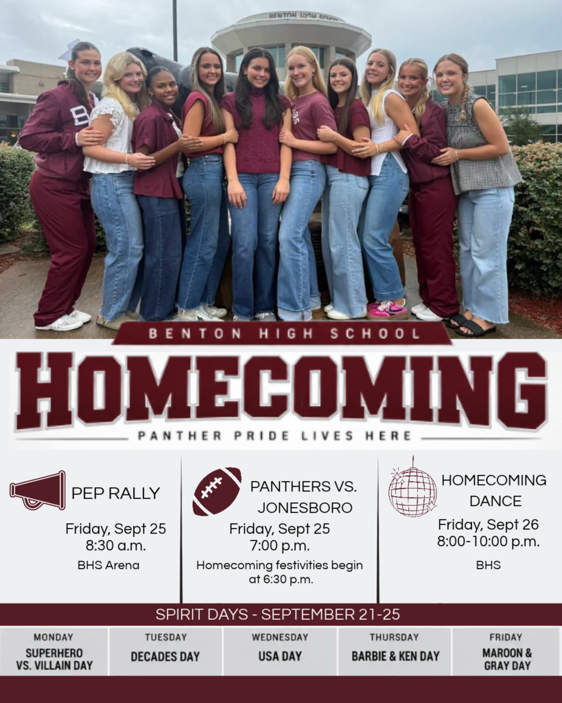 HOMECOMING ANNOUNCEMENT