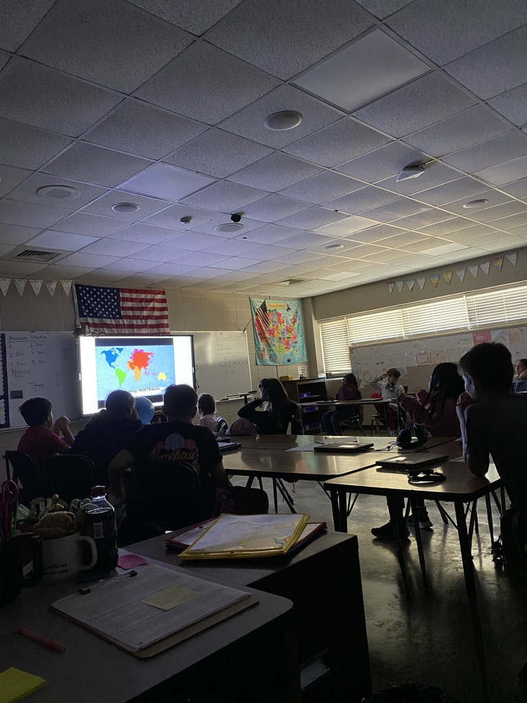 Continents and Oceans in 5th grade