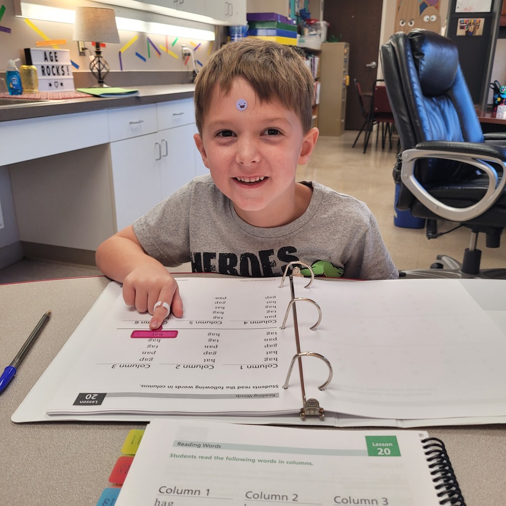 Asher using his beautiful BRAIN
