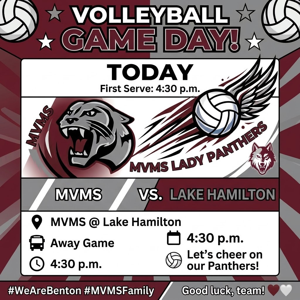 Volleyball Game Announcement