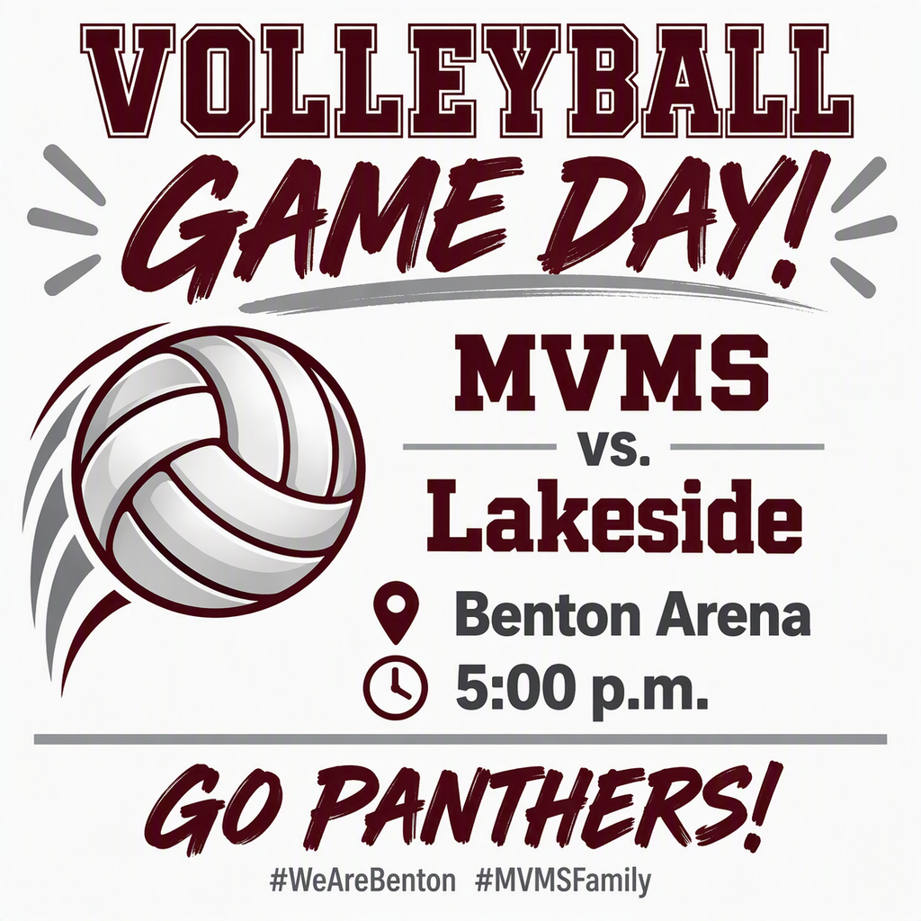Volleyball Game Announcement