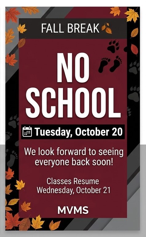 Fall Break - No School