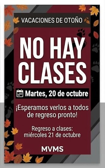 Fall Break - No School
