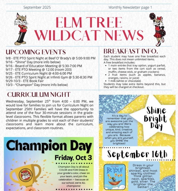 Wildcat News September