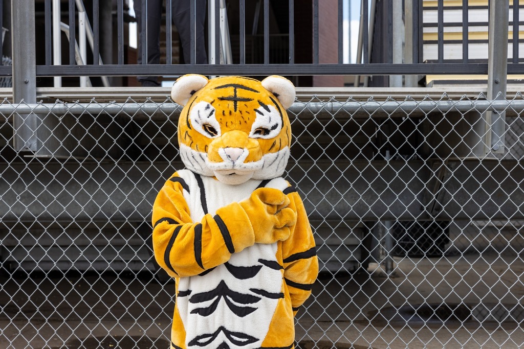 Bentonville High School Tiger Mascot