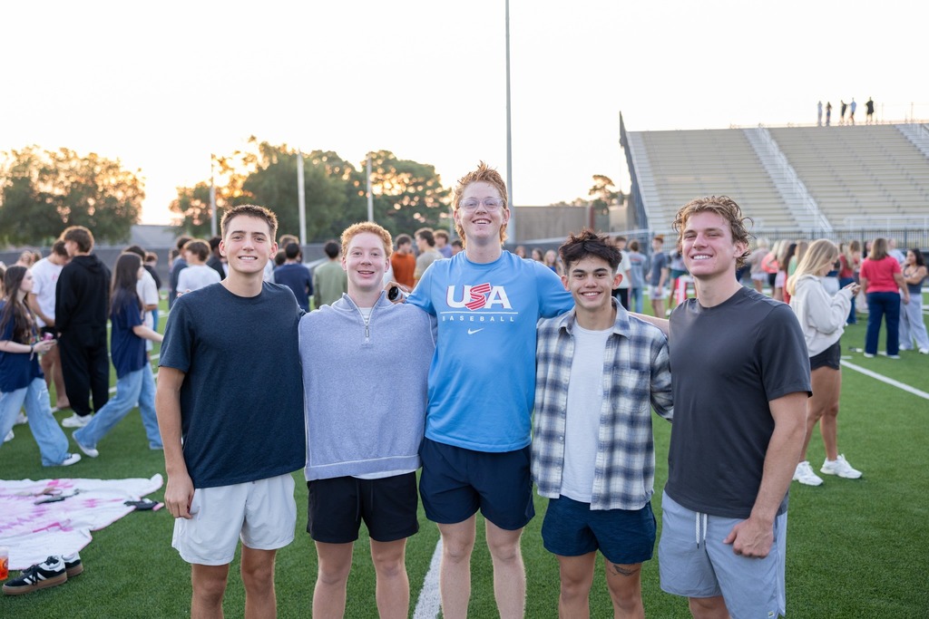 High School Students At Senior Sunrise