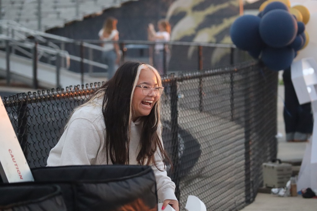 High School Student At Senior Sunrise