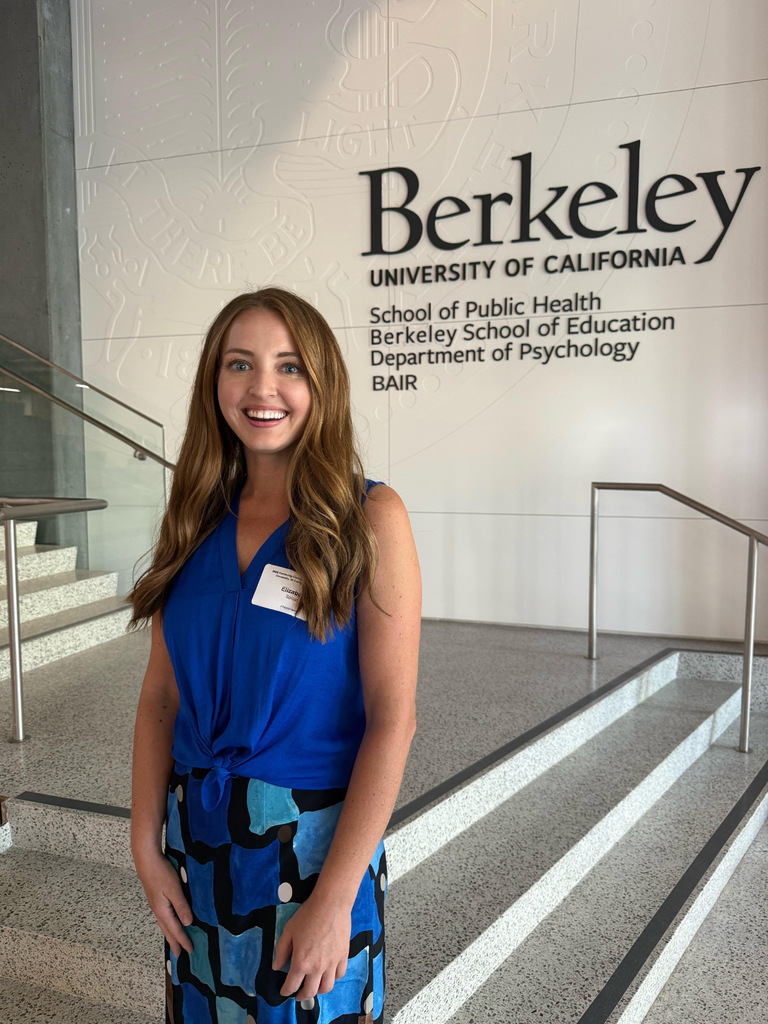 BWHS teacher Elizabeth Spicer, presenting at Berkeley. 