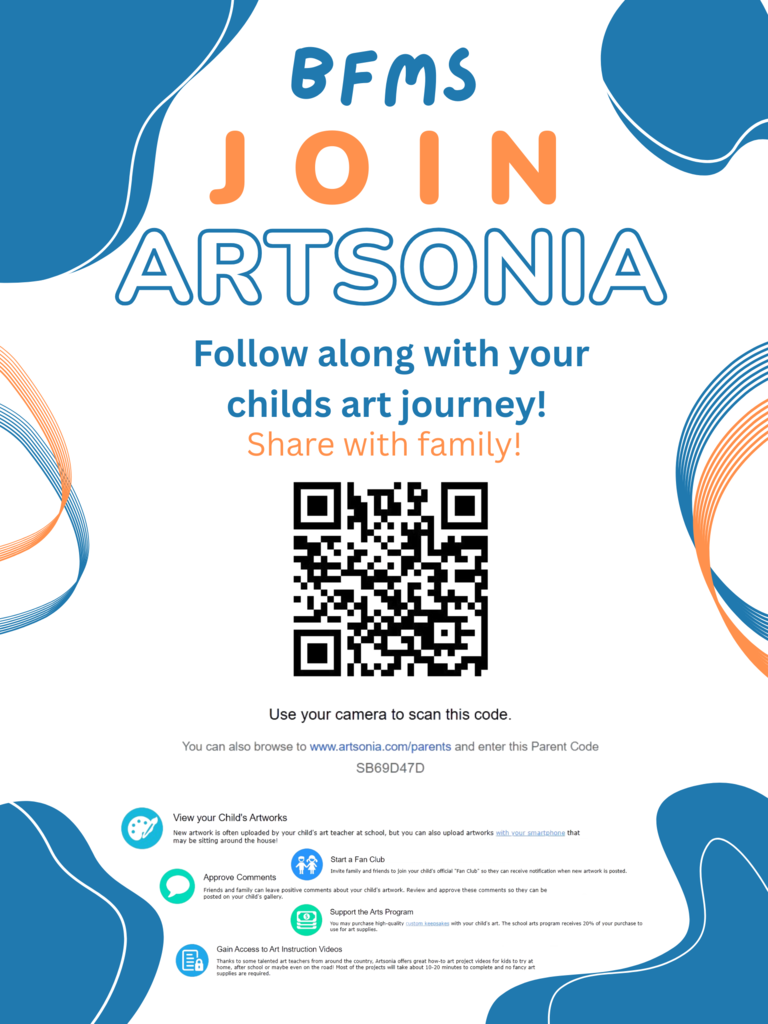 BFMS Join Artsonia