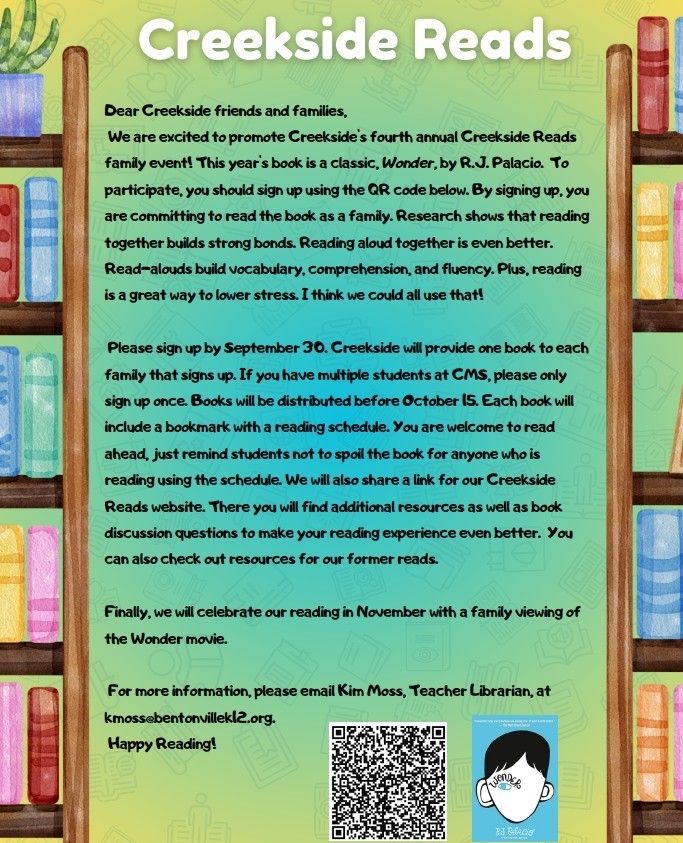 Creekside Reads
