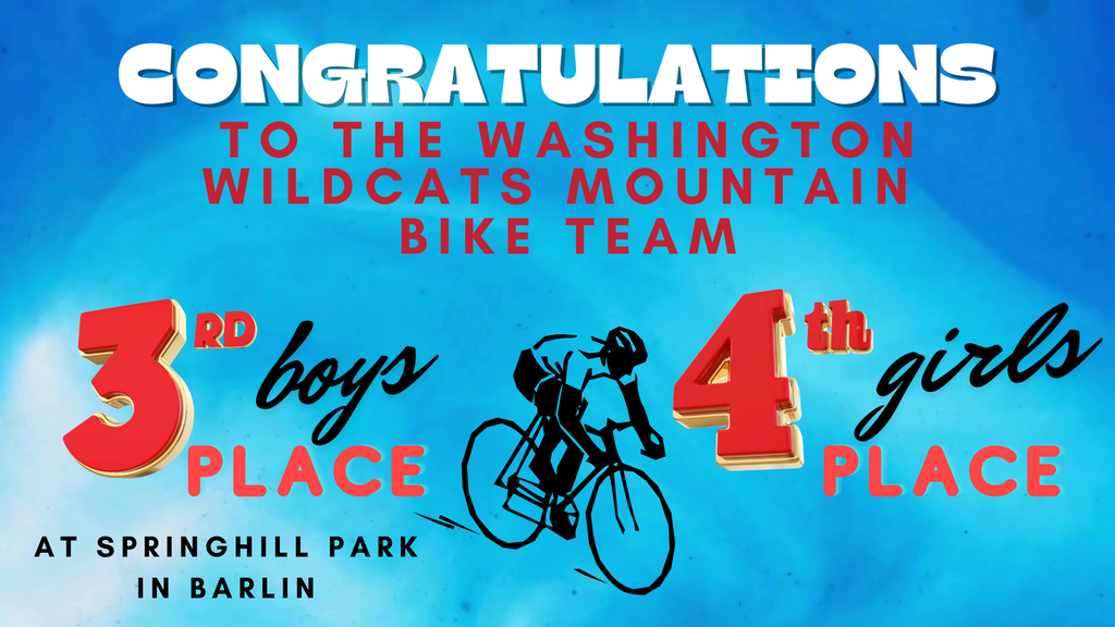 Congratulations to the Washington Wildcat Mountain Bike Team
