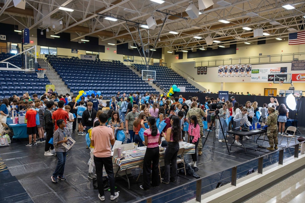 Students attend career fair event