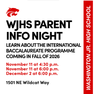 wjhs parent info night