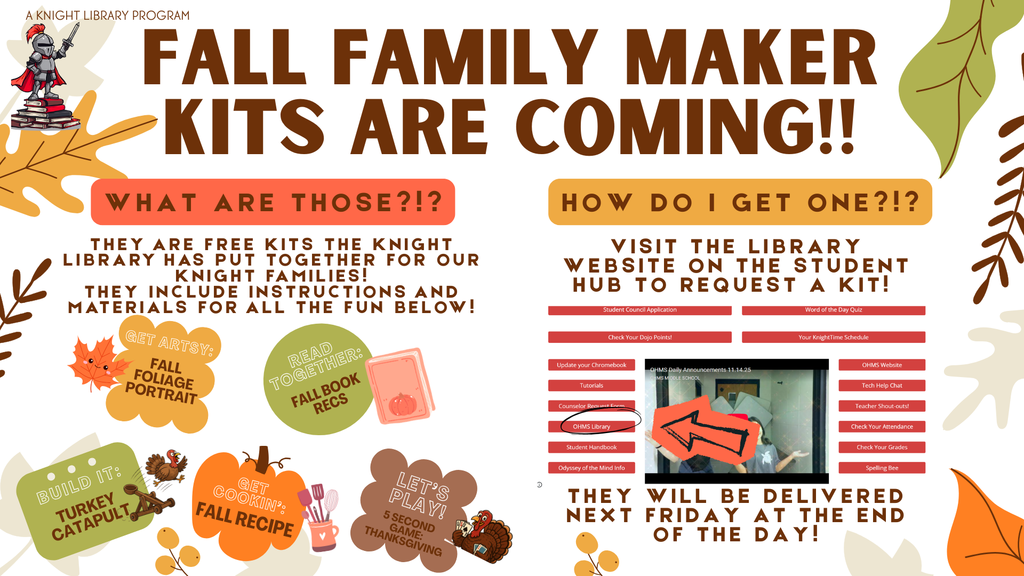 library-fall maker kits