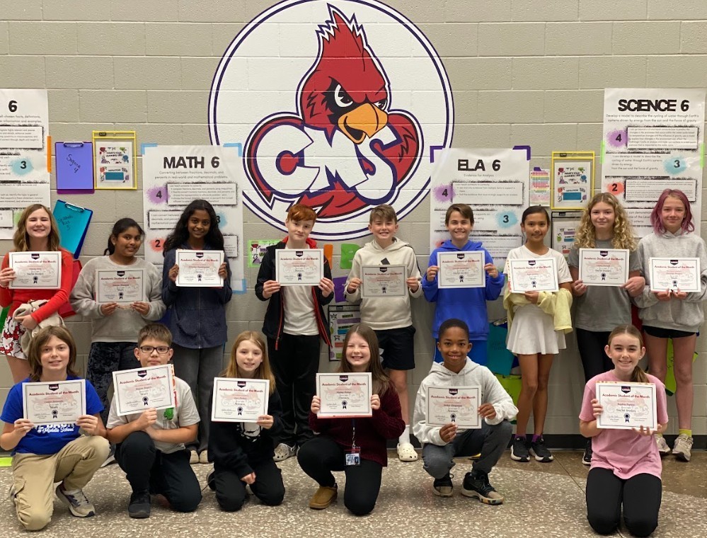 Students of the month