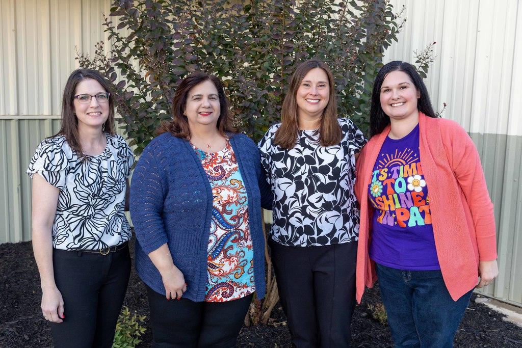 Pictured L to R: Wendy Forrest, Lina Sanchez, Cheryl Wilhoit & Sarah Dancer