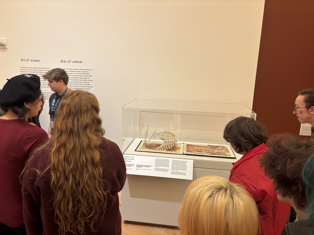 AP Literature at Crystal Bridges.