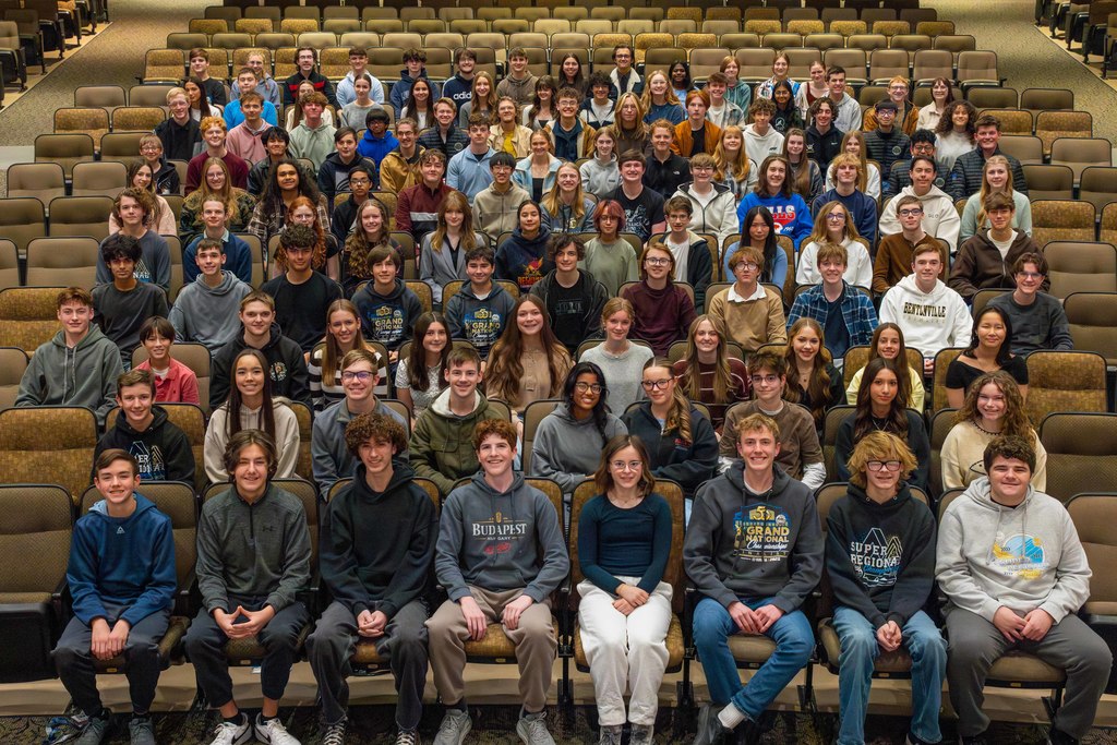 Bentonville Pride All-Region Band Students