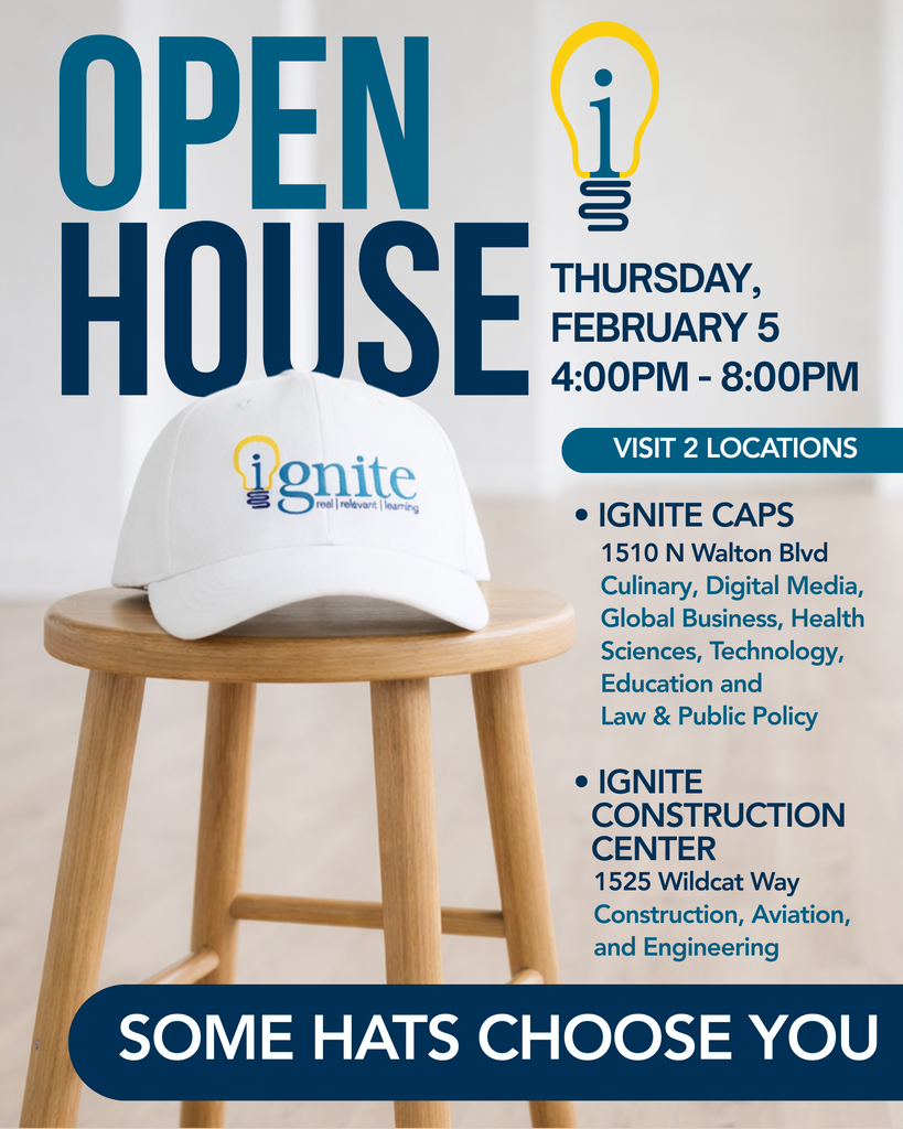 Come to Ignite Open House on Feb. 5.