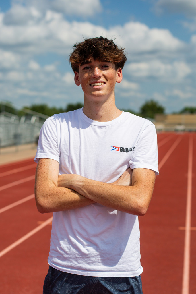 Bentonville High School Senior Brian Burns