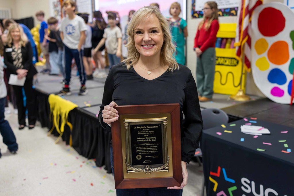 Dr. Stephanie Summerford, Principal of Sugar Creek Elementary