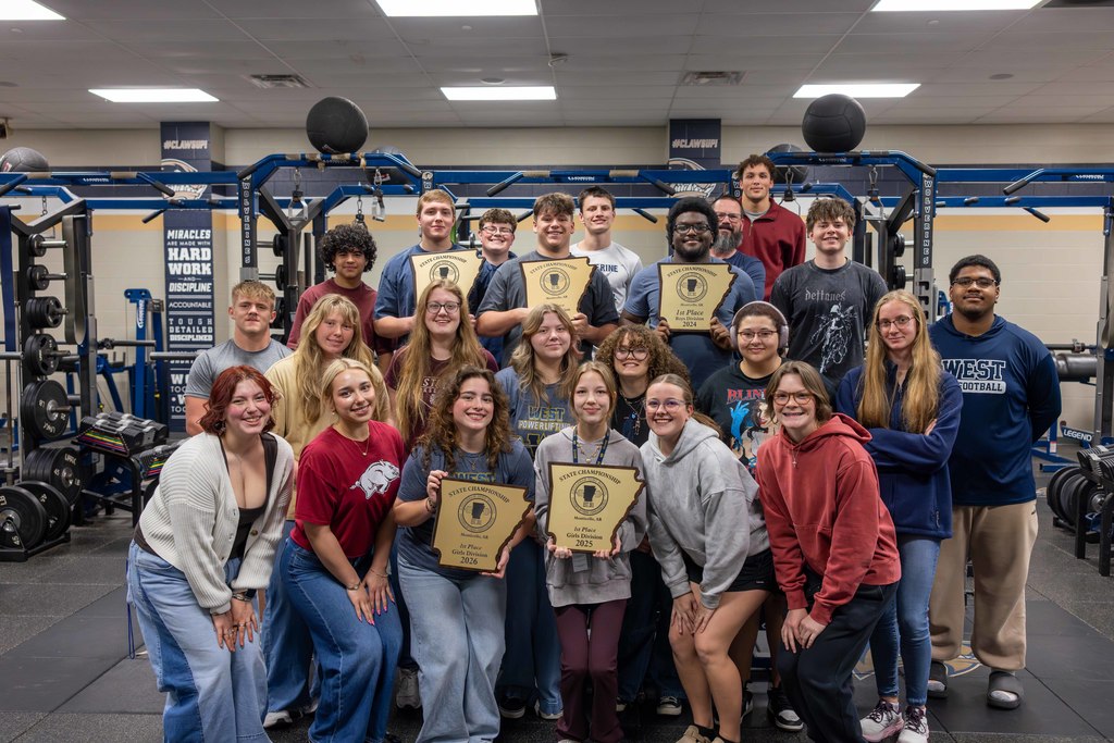 Bentonville West High Powerlifting Team