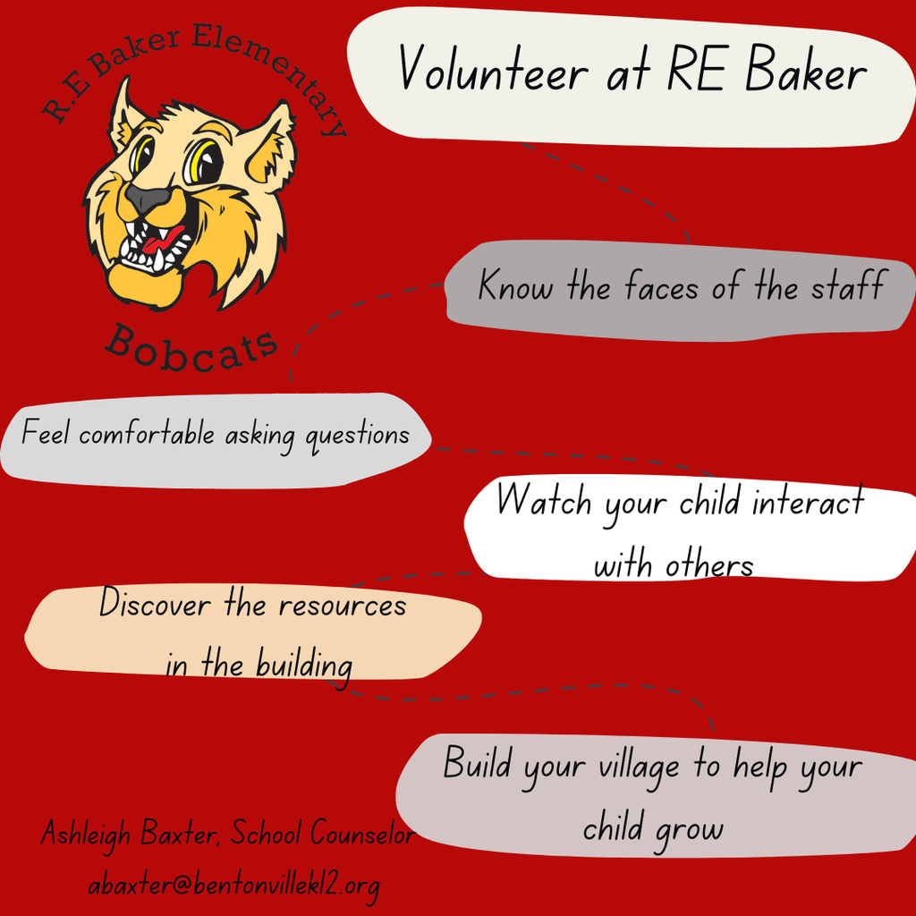 Volunteer Opportunities at RE Baker