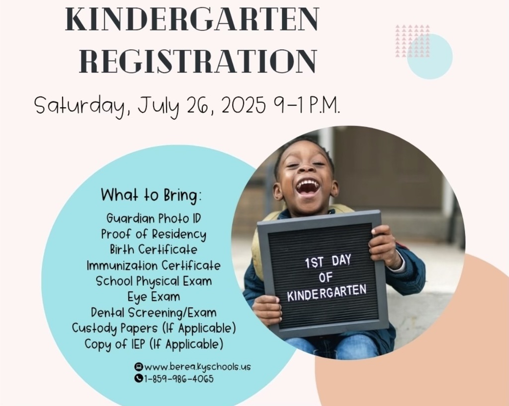 Kindergarten Registration Notification