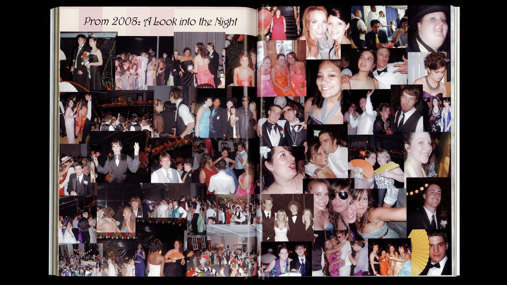 School yearbook from 2008