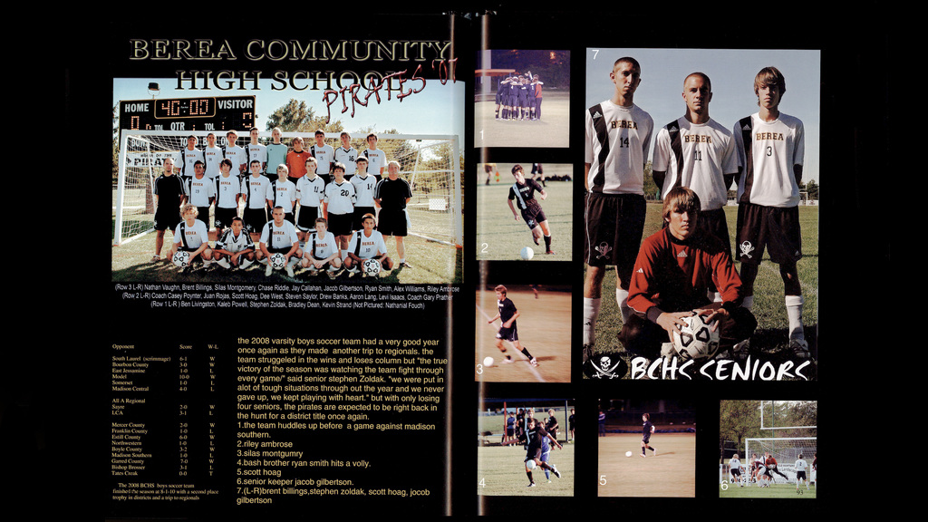School Yearbook from 2008