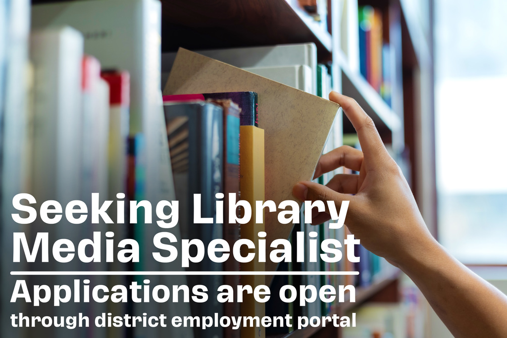 Seeking Library Media Specialist