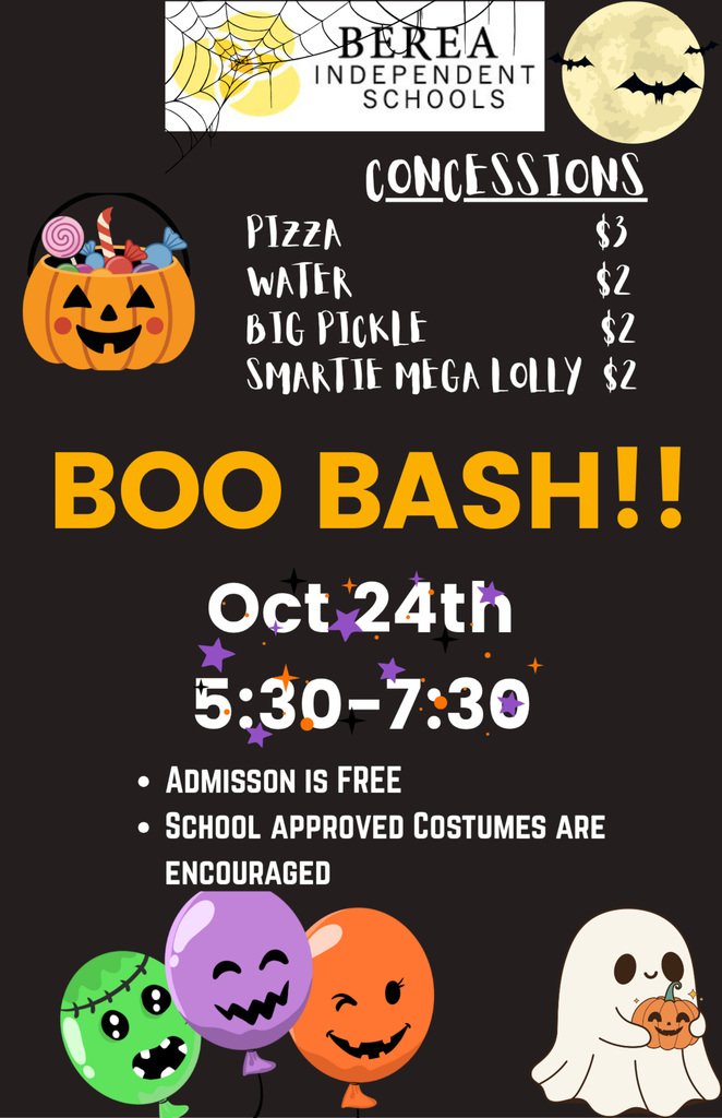 Boo Bash Poster